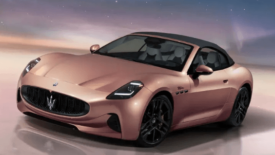 Italian-style pure electric convertible super car! Maserati GranCabrio EV official launch