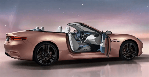 Italian-style pure electric convertible super car! Maserati GranCabrio EV official launch