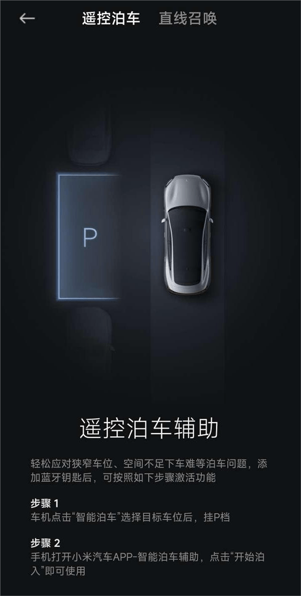 Xiaomi Car App updates version 1.2.3: new smart parking assistance and straight-line call