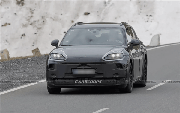 Porsche Cayenne EV spy photos exposure: standard 800V can be charged 255KM in 10 minutes