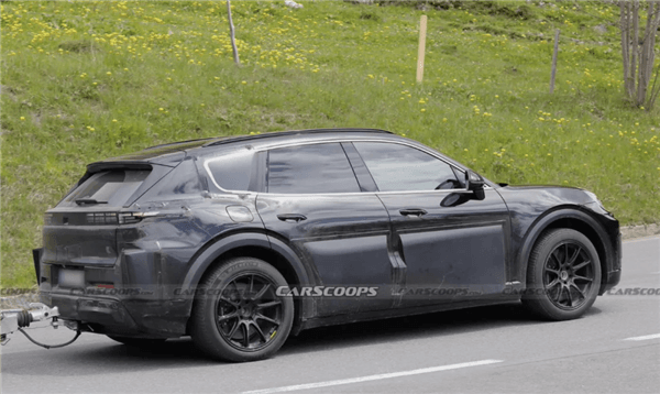 Porsche Cayenne EV spy photos exposure: standard 800V can be charged 255KM in 10 minutes