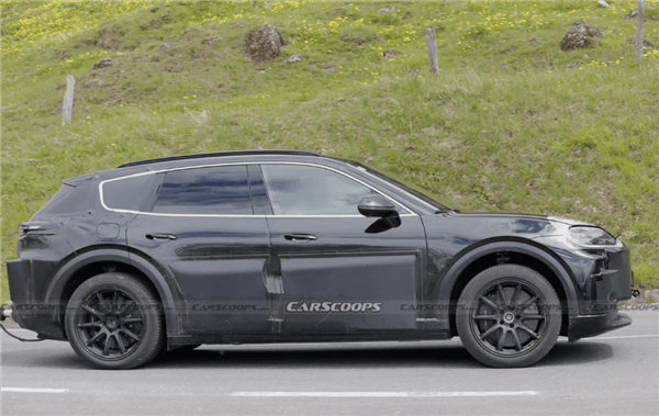 Porsche Cayenne EV spy photos exposure: standard 800V can be charged 255KM in 10 minutes