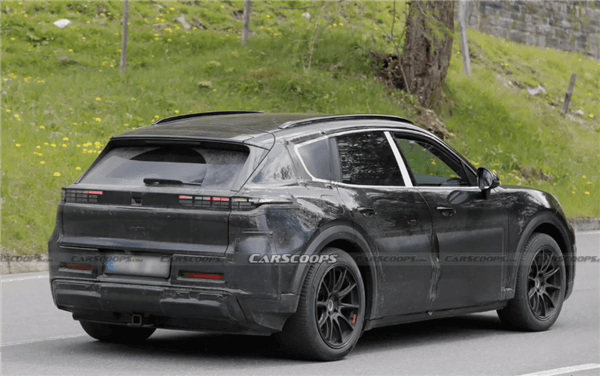 Porsche Cayenne EV spy photos exposure: standard 800V can be charged 255KM in 10 minutes