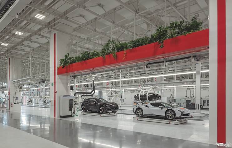 Ferrari's new factory "E-building" is officially opened