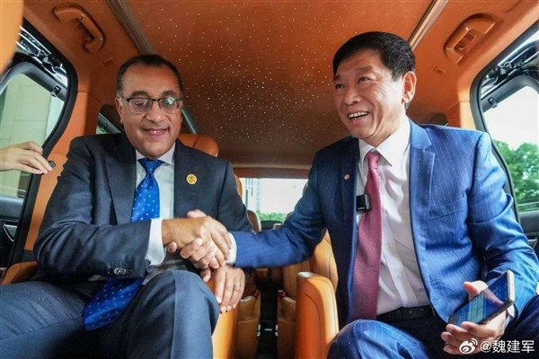 Egyptian Prime Minister Experiences Wei Jianjun: We must sell Japanese and Korean series cars