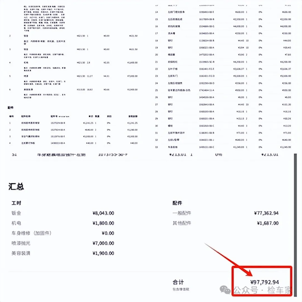 Tesla was hit by Skoda and turned into an accident! Tesla owners claim 60,000 yuan in depreciation charges